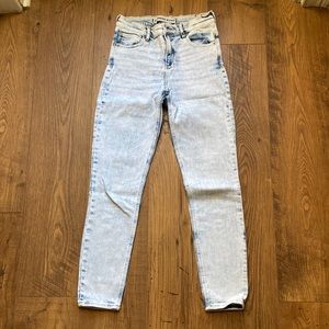 Express Sky Blue High Rise Women's Jeans